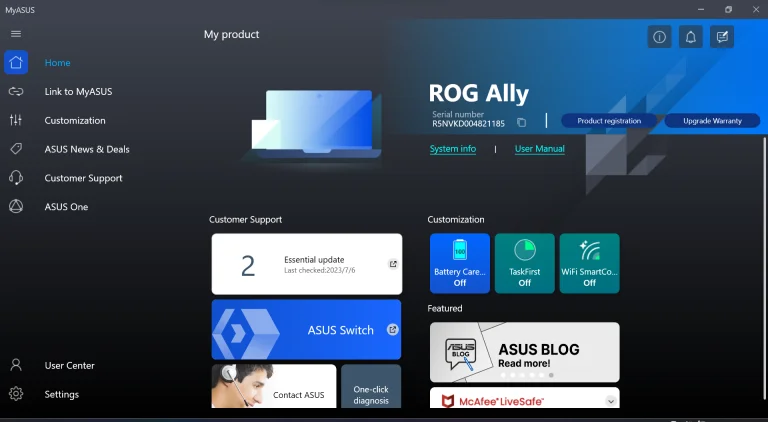 Cara update BIOS di Asus ROG Ally - 6